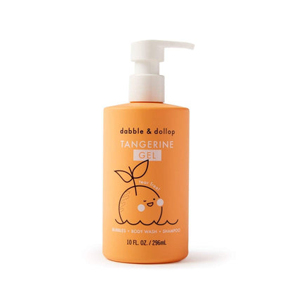 All-Natural Tangerine Shampoo, Body Wash &amp; Bubbles