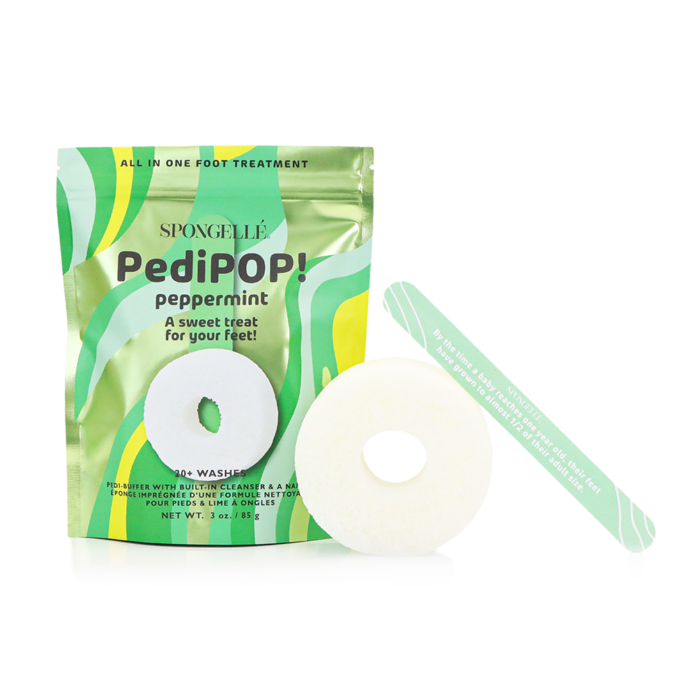 Peppermint PediPop - Pedi Buffer &amp; Nail File 