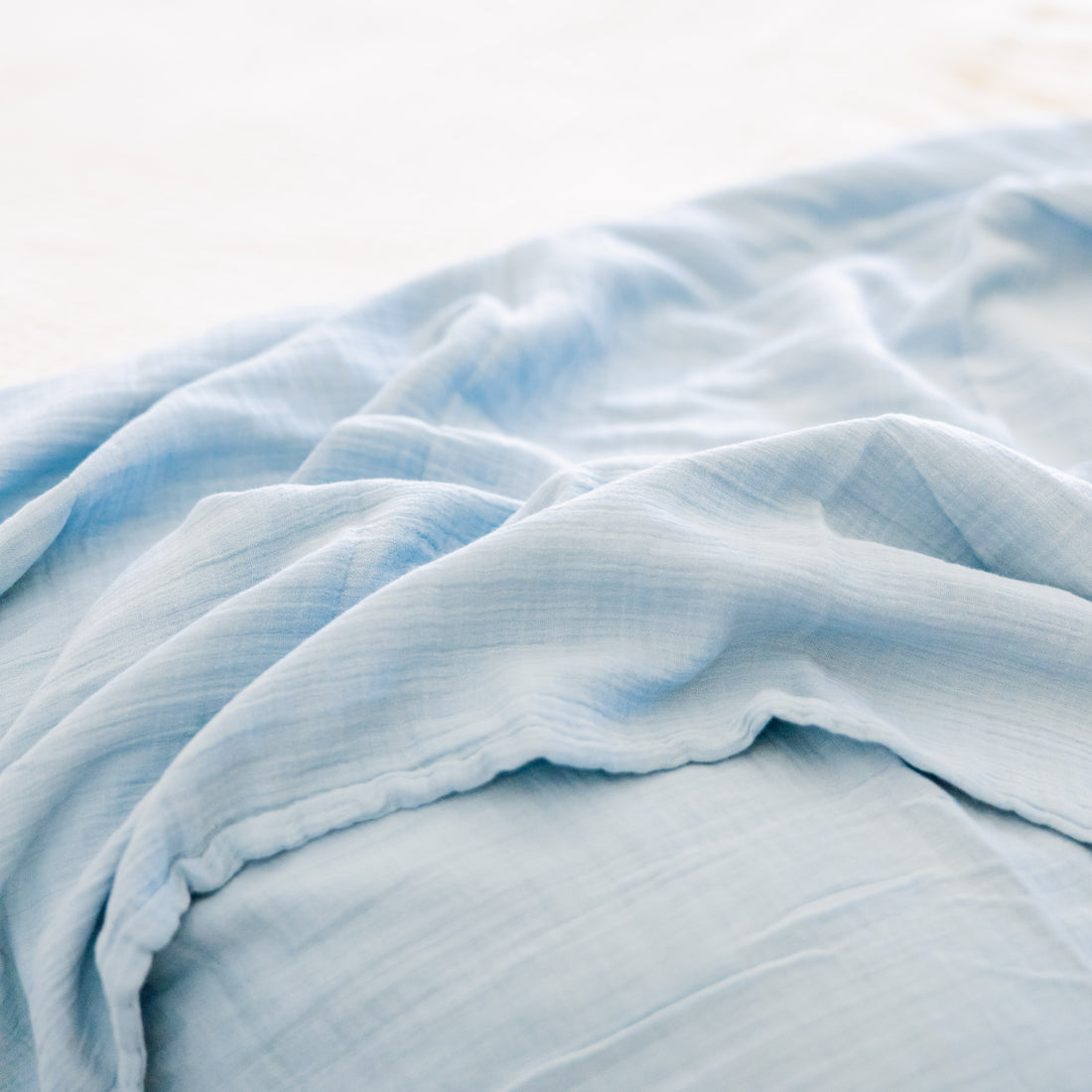 PRE-ORDER: The Ultra Lightweight 6 Layer Blanket – Ibiza Blue
