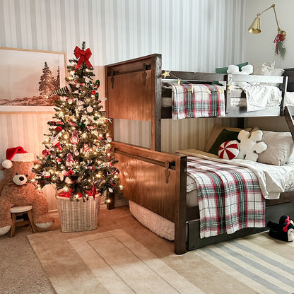 Muslin Cotton 365 Blanket™ In Holiday Plaid