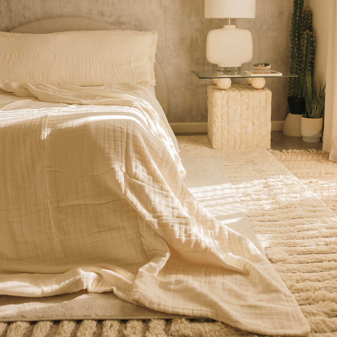 PRE-ORDER: Extra Warm 10 Layer Blanket - Undyed