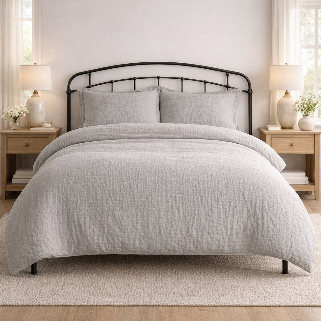 Muslin Cotton Duvet Cover (8-Layers)