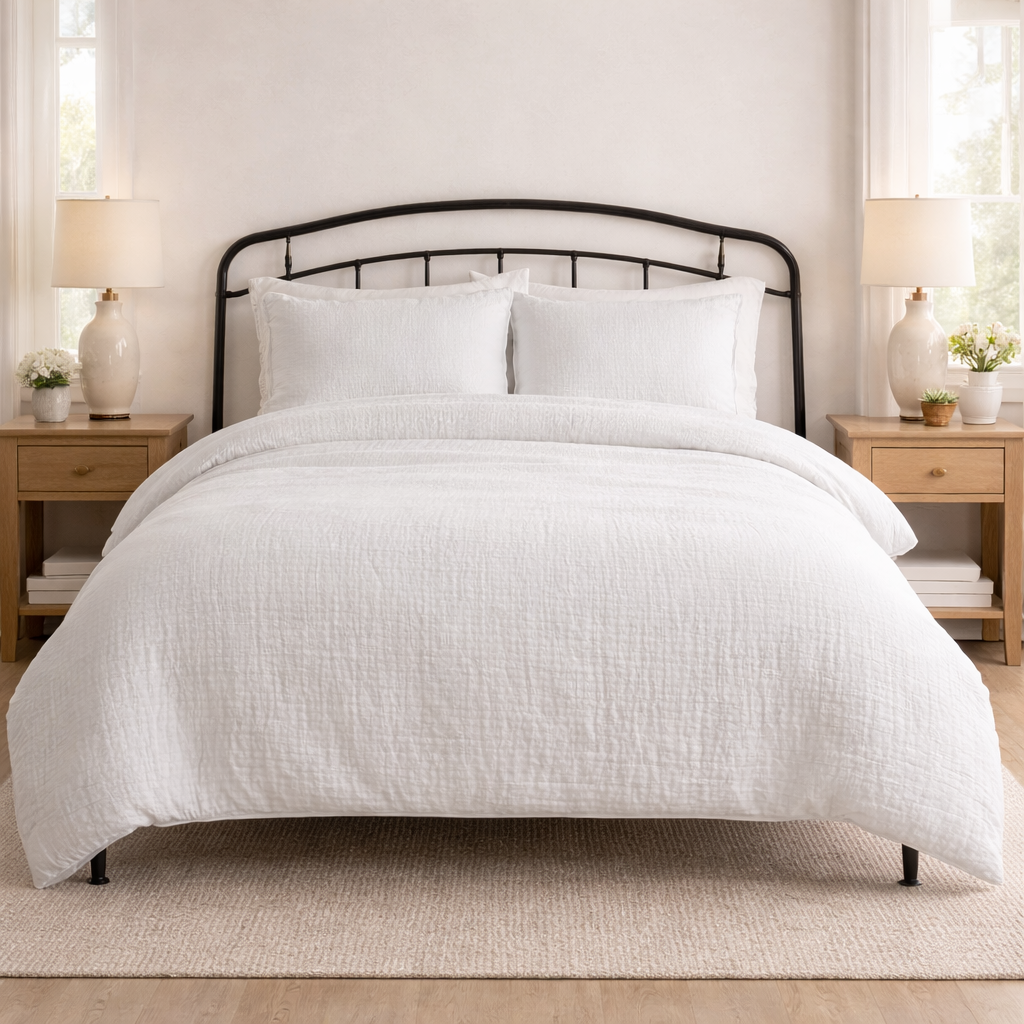 Muslin Cotton Duvet Cover (8-Layers)