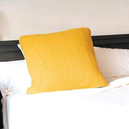 Euro 365 Muslin Cotton Pillow Shams (Set of 2)