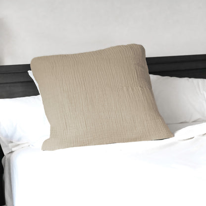 Euro 365 Muslin Cotton Pillow Shams (Set of 2)