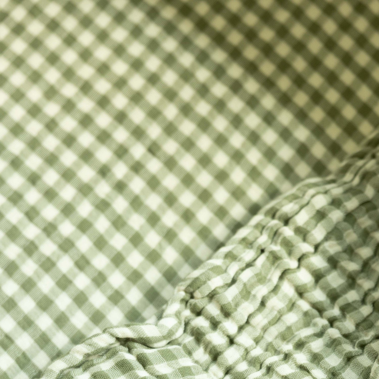 Original Muslin Cotton Throw in Gingham