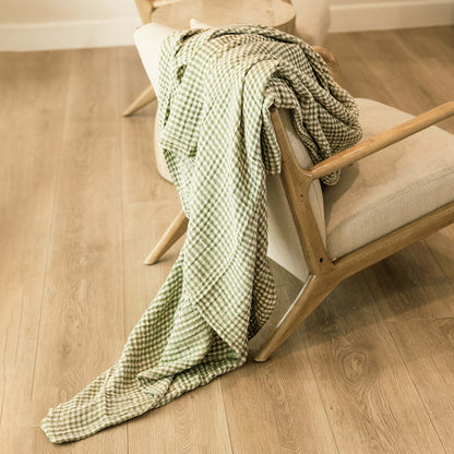 Original Muslin Cotton Throw in Gingham
