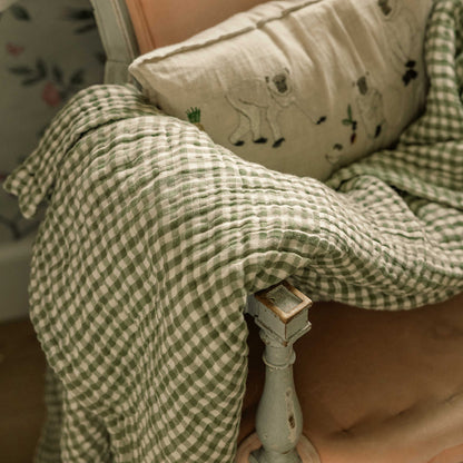 Muslin Cotton Toddler 365 Blanket™ in Gingham