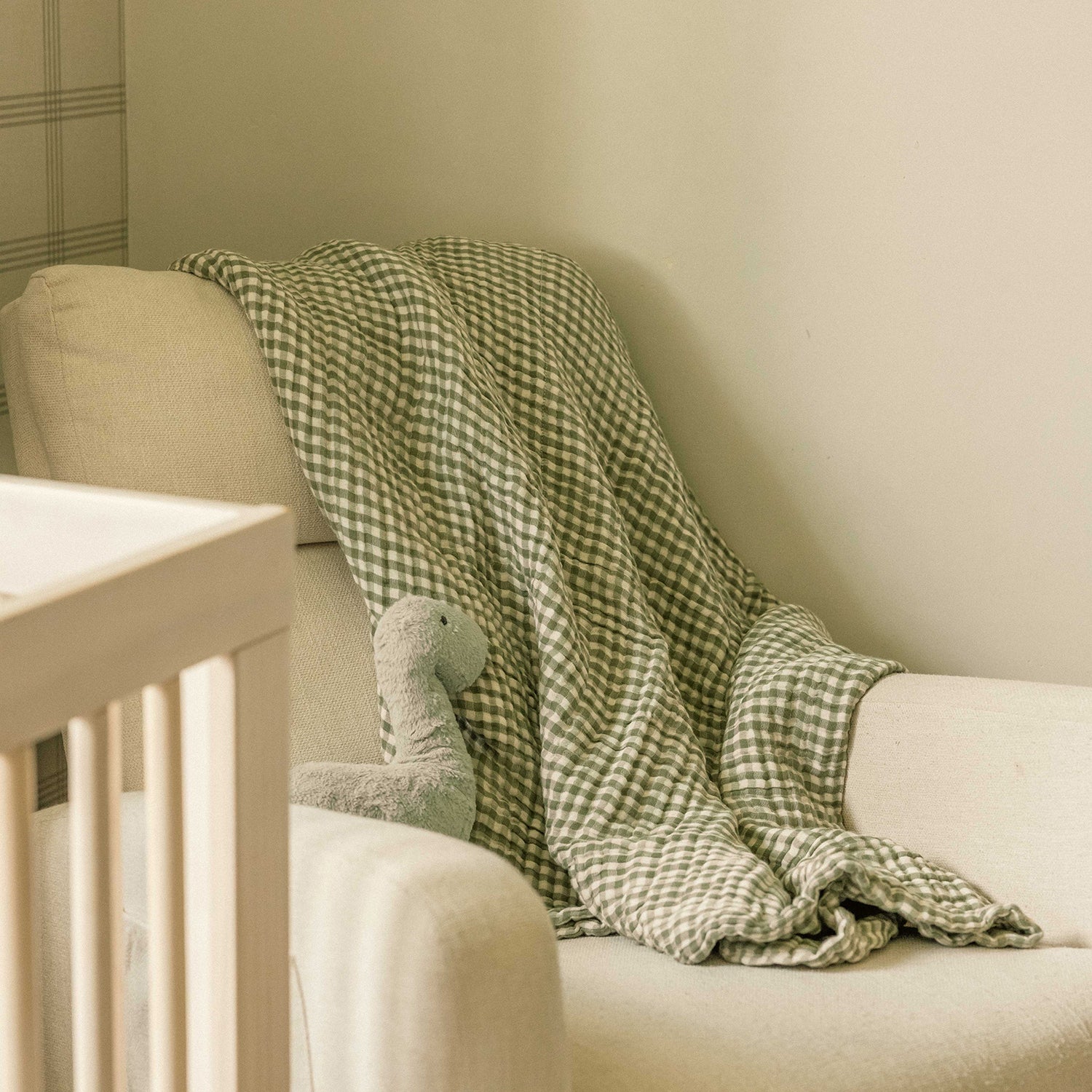 Muslin Cotton Toddler 365 Blanket™ in Gingham