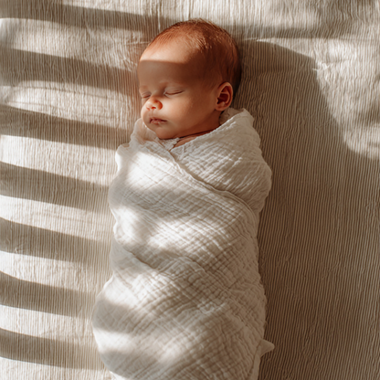 Muslin Cotton Swaddle Blanket in Signature Colors