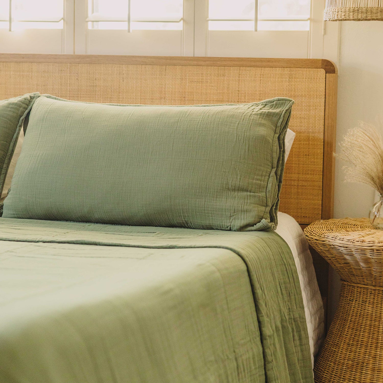 King 365 Muslin Cotton Pillow Shams (Set of 2) – Muslin Comfort