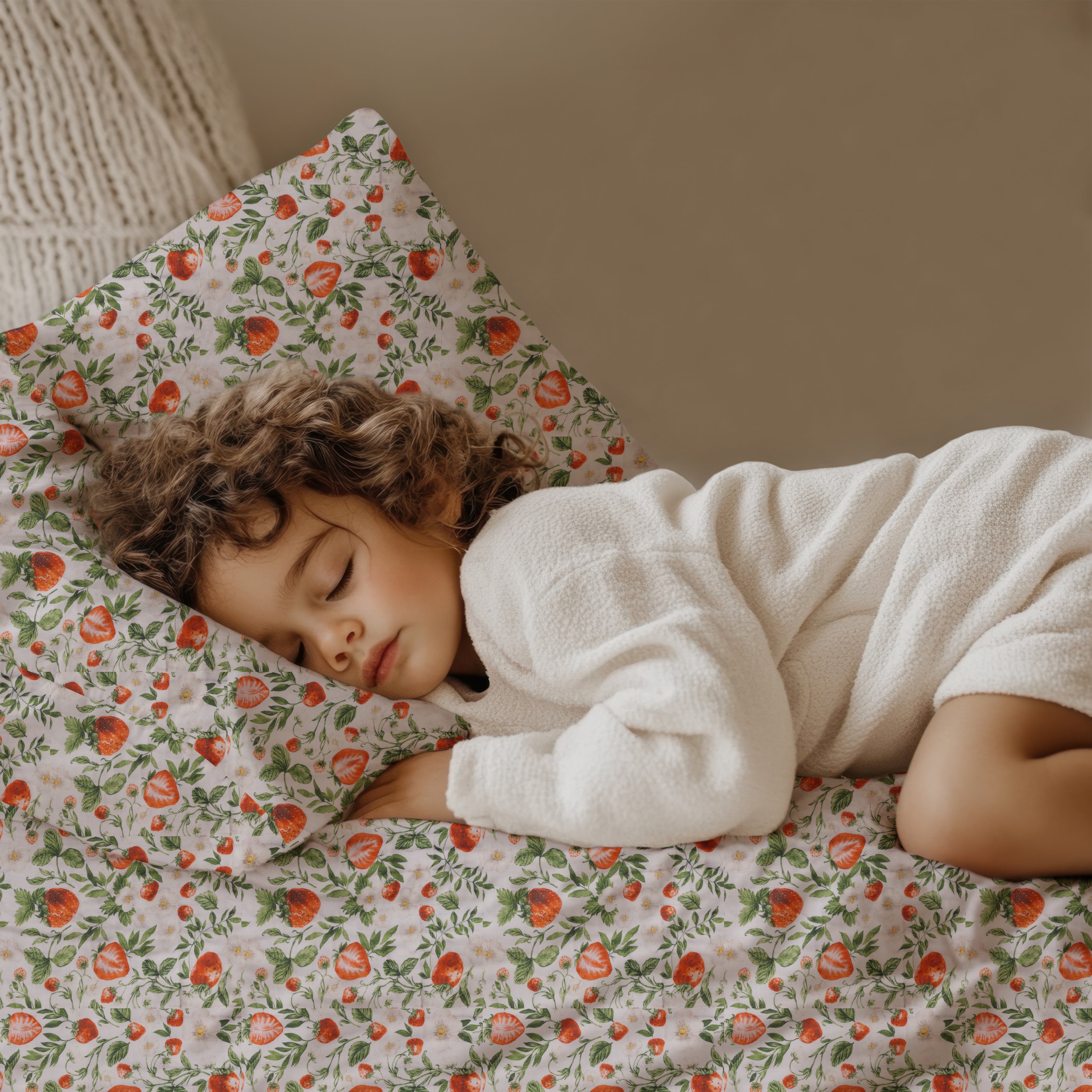 Muslin Cotton Toddler 365 Blanket™ in Strawberry Fields