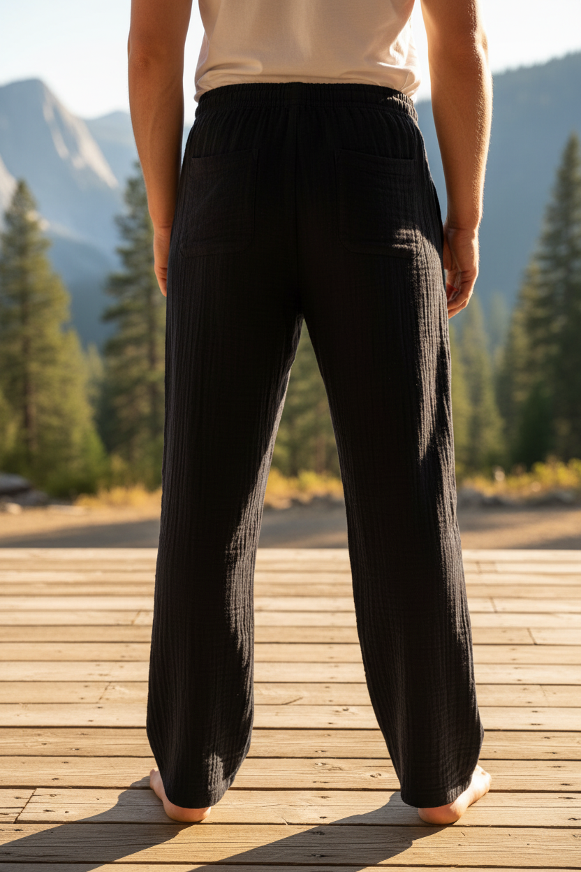 Unisex Muslin Cotton Extra Warm Pants