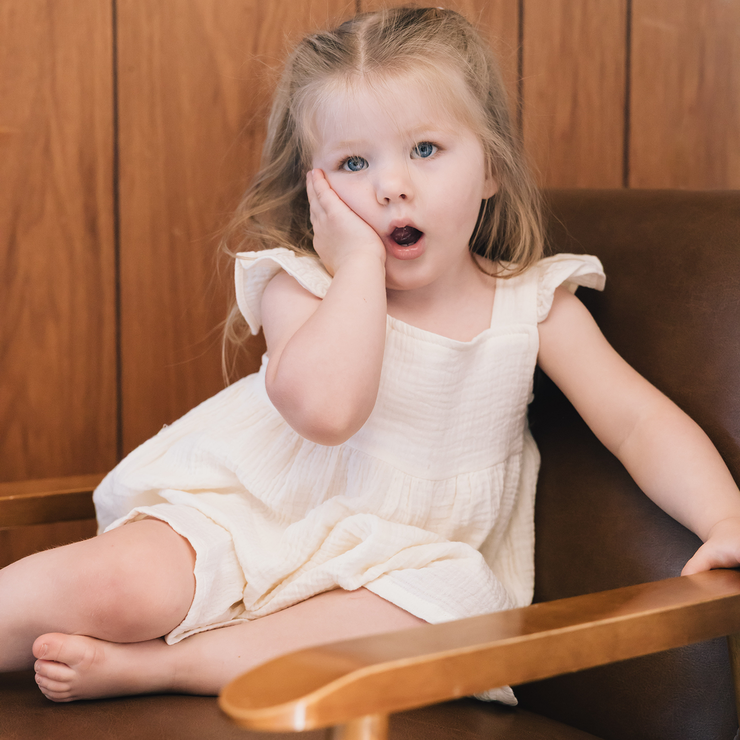 Girls Pinafore Dress