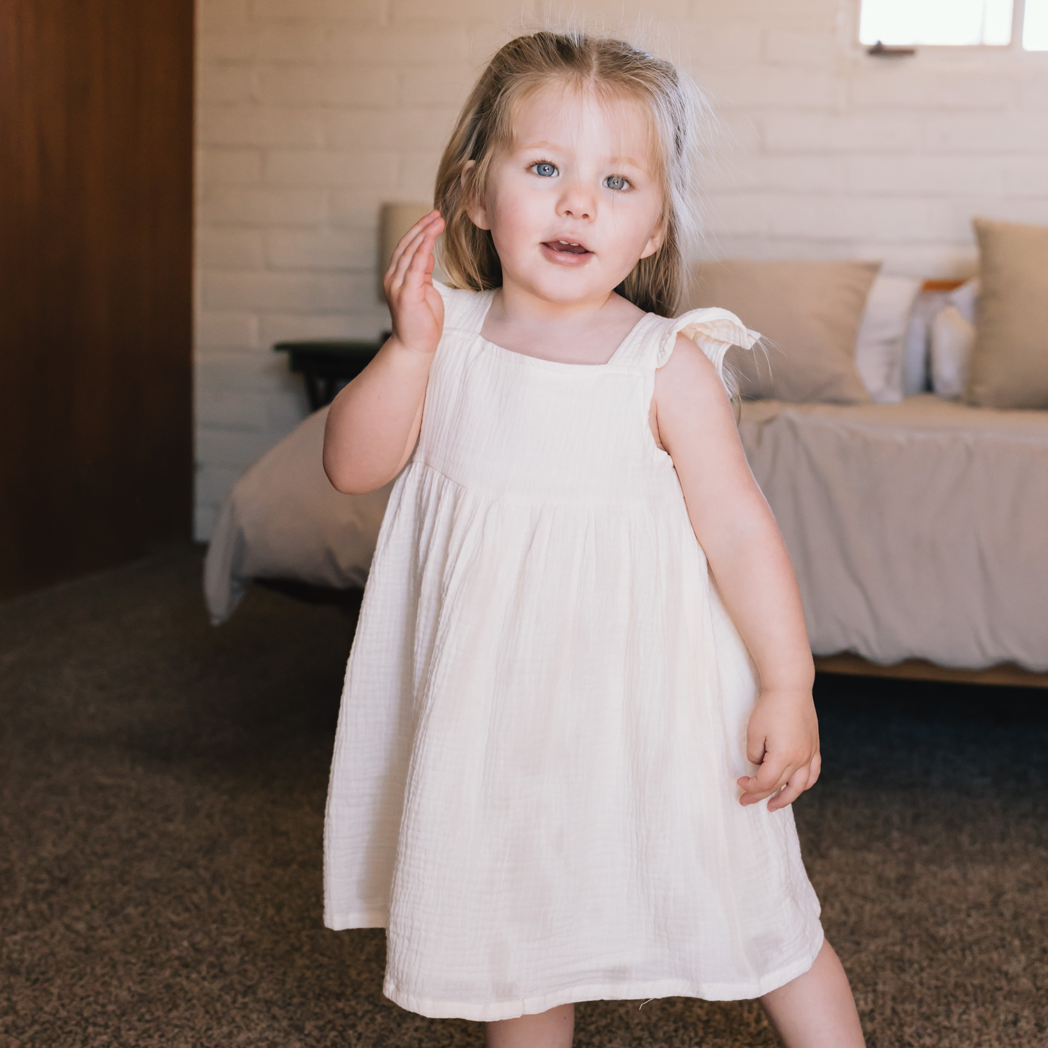 Girls Pinafore Dress