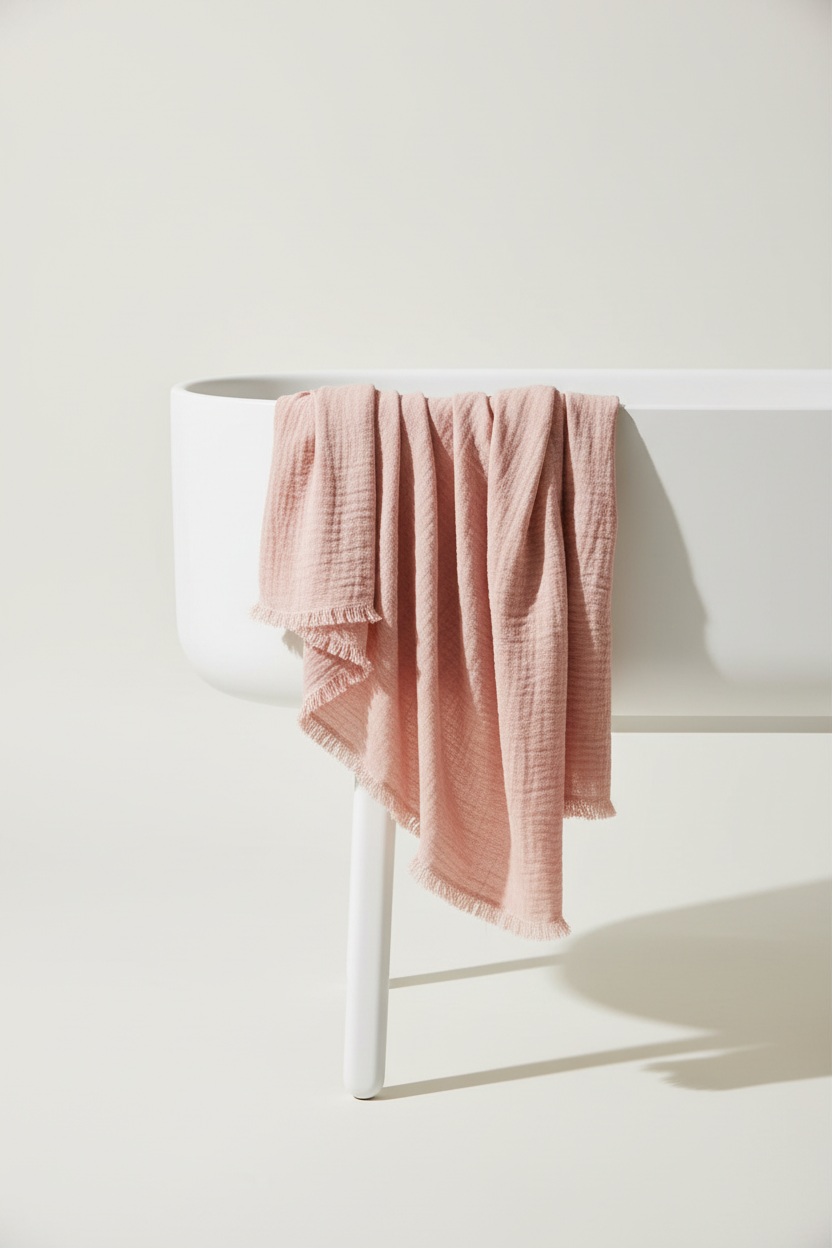 Pink Muslin Swaddle - Clean Hero