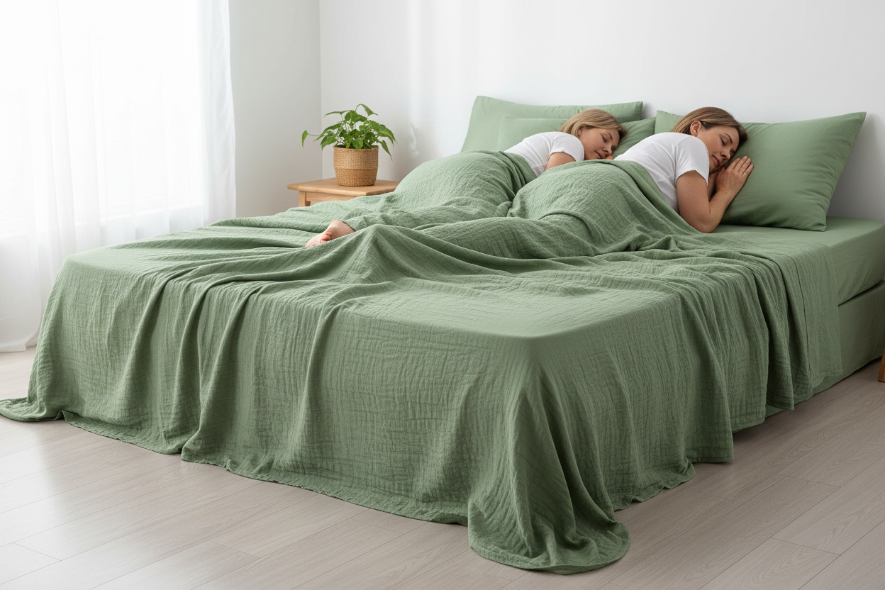 Sage Green Sheet Set - Basil-Sage Tone