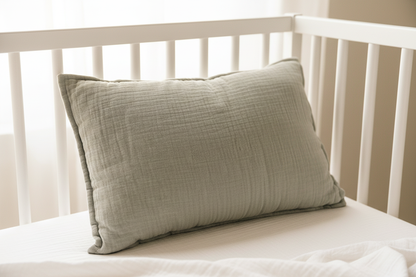 Toddler Pillow - Earthy Grey Refined