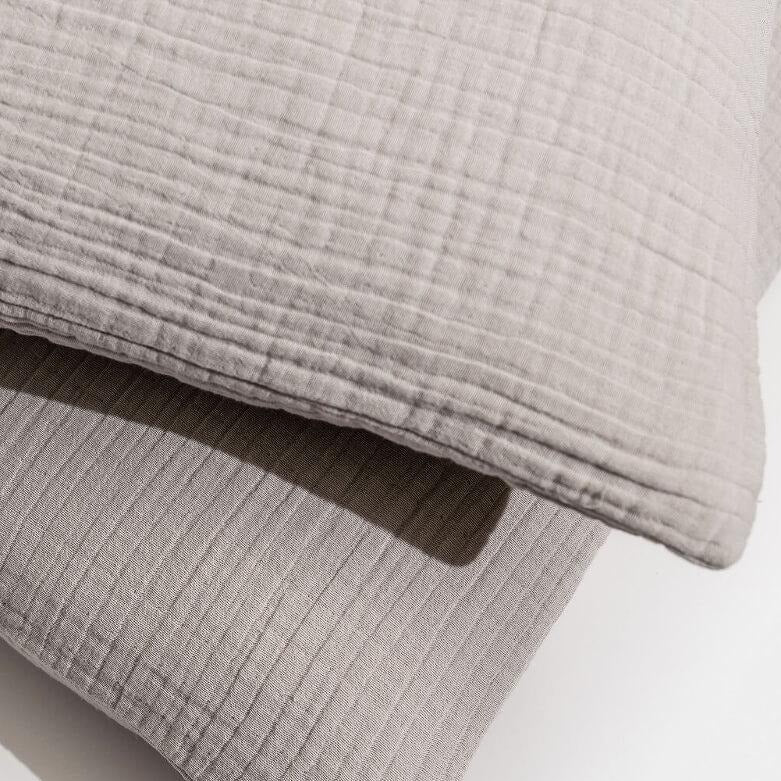 Pillow Shams (Set of 2) Earthy Grey Standard 