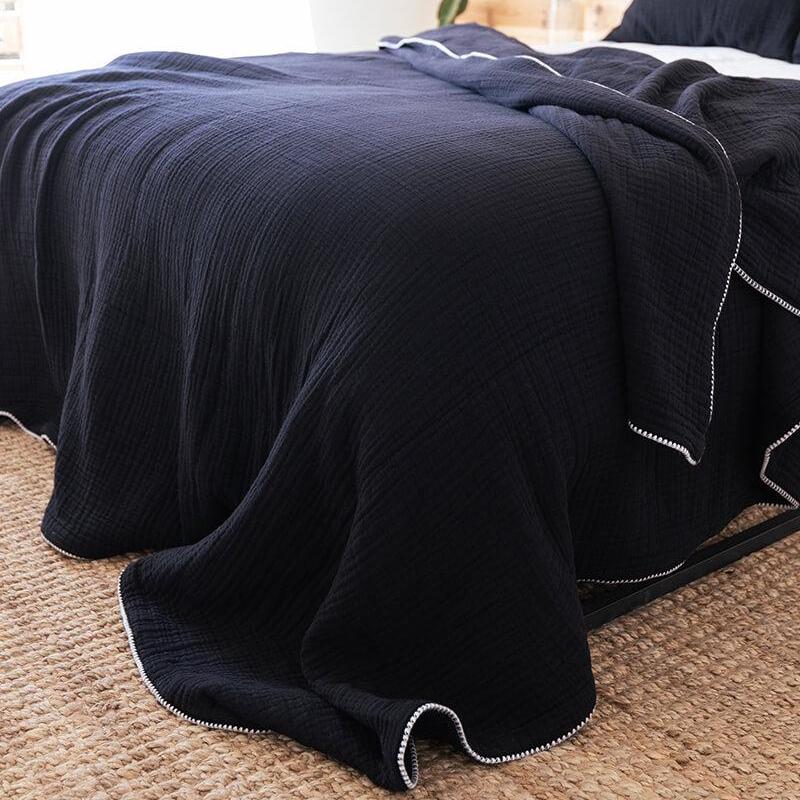 Oversized king blanket online cotton