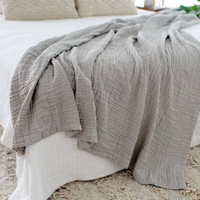 stokke muslin blanket The Ultra Lightweight Blanket Blush / Oversized Twin 96" x 91"