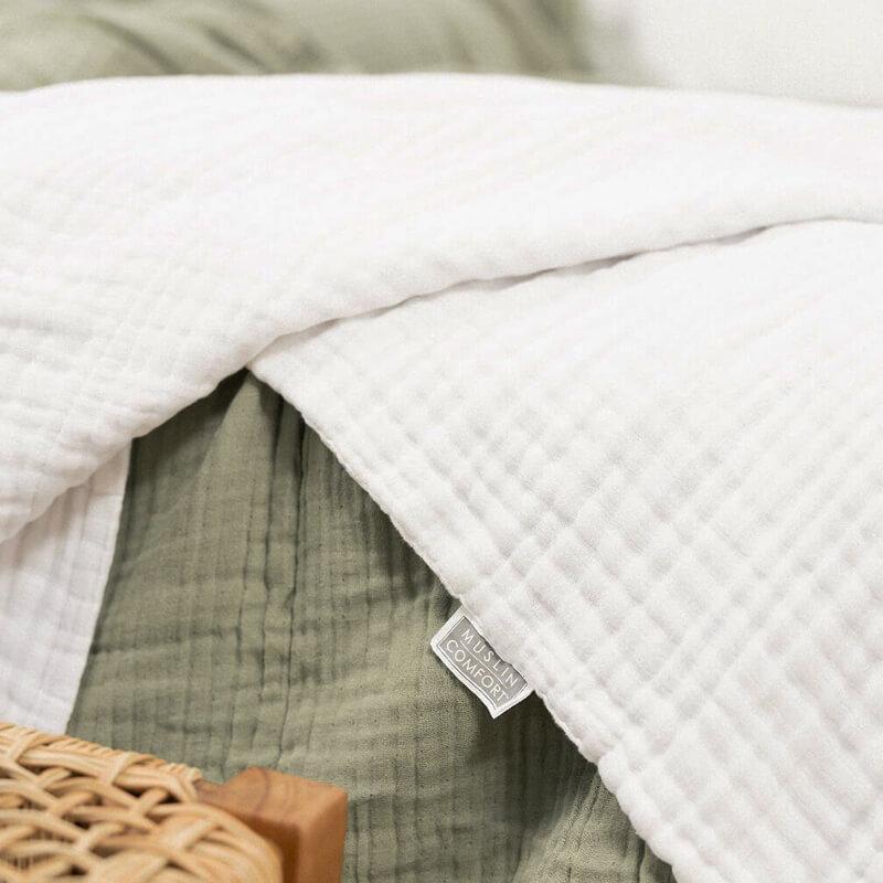 The 365 Blanket Oversized Cotton Muslin Blanket for Adults