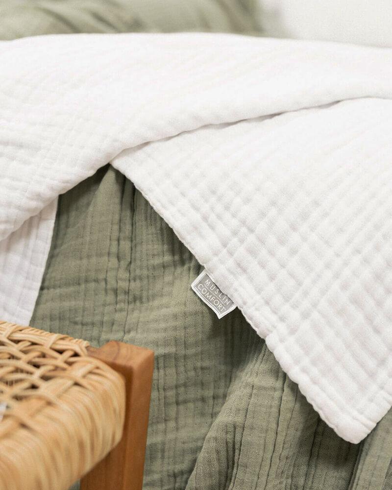 The 365 Blanket™  Muslin Blanket - Breathable Oversized King Blanket –  Muslin Comfort