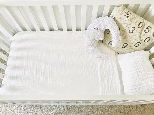 Crib Blanket Less Than Perfect White 