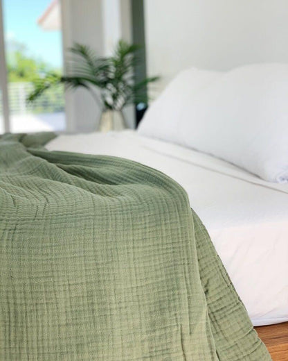 The 365 Blanket™ - LESS THAN PERFECT Sage Green Oversized Twin 